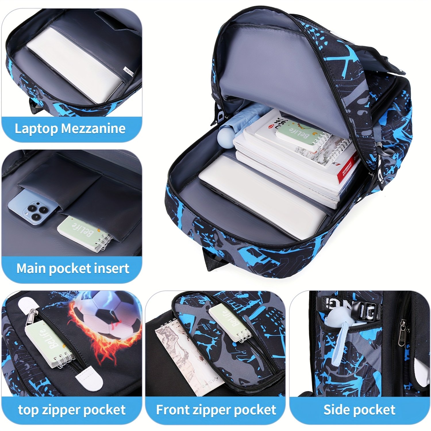 Smart Backpack: Stylish, Practical, and Ready for All Your Adventures! - Image 9