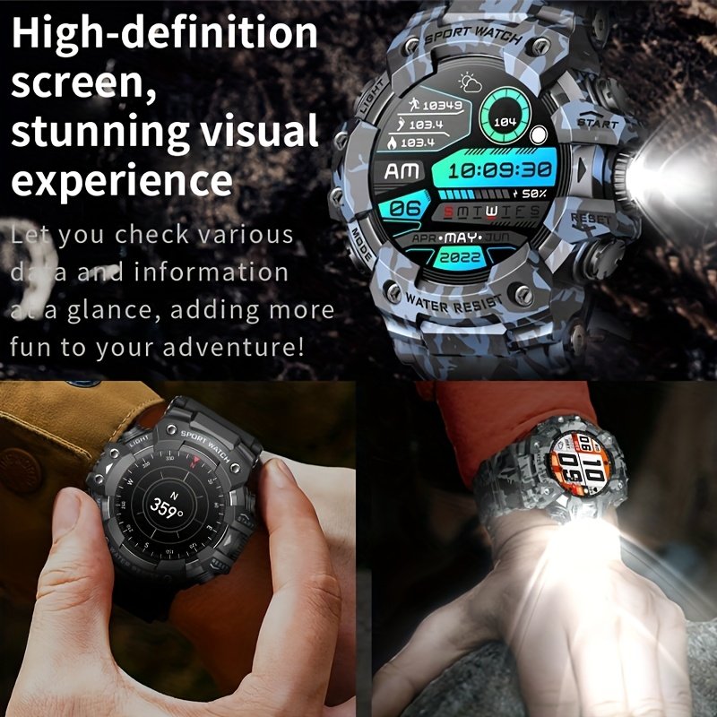 2025 Men's Smartwatch: Style, Connectivity, and Unparalleled Tracking! - Image 13