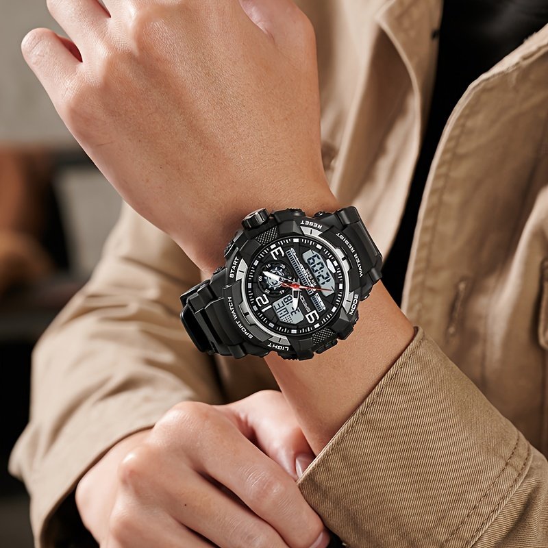 אתגר את הזמן: שעון היד הספורטיבי הדיגיטלי המושלם לגבר המודרני! – תמונה 12