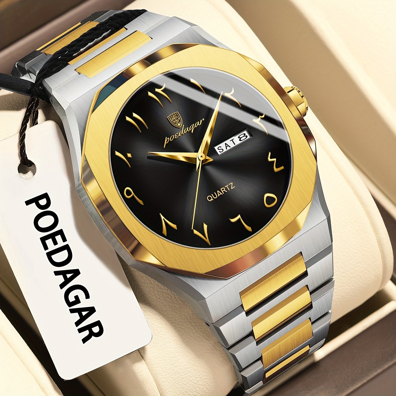 שעון גברים אלגנטי: דיוק אולטימטיבי ועיצוב על-זמני – תמונה 5