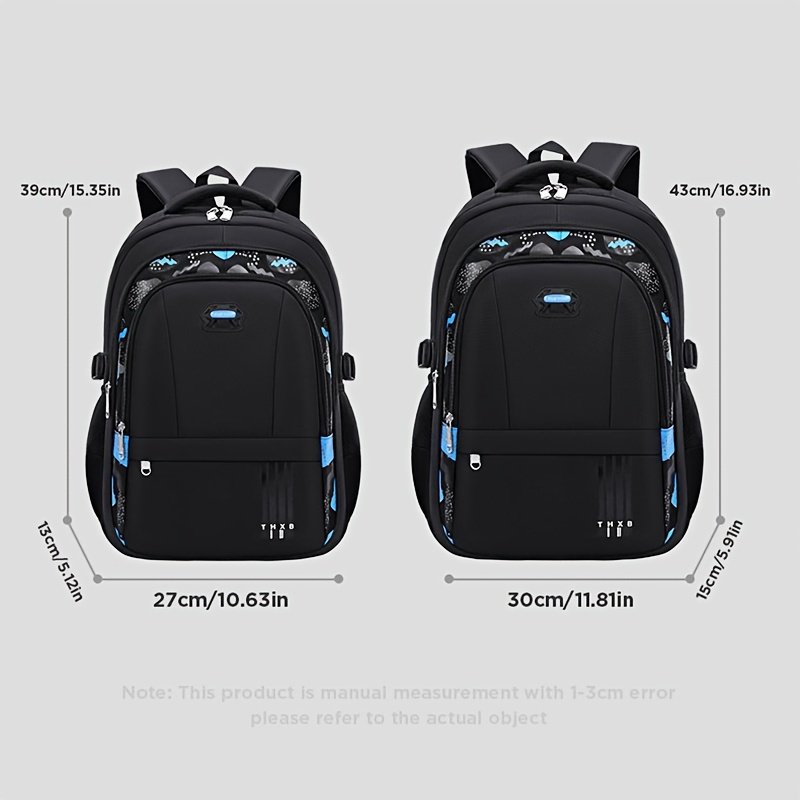 Stylish & Spacious School Backpack: Lightweight Design for Future Heroes! - Image 3