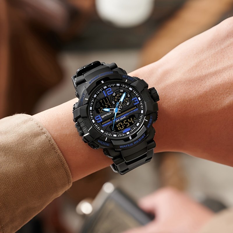 אתגר את הזמן: שעון היד הספורטיבי הדיגיטלי המושלם לגבר המודרני! – תמונה 13