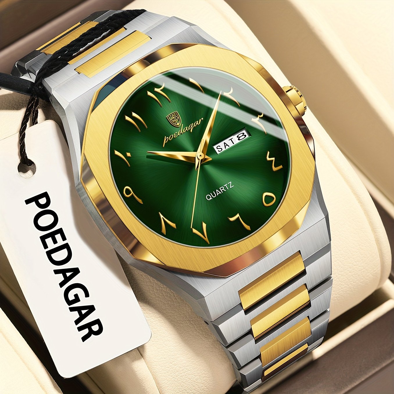 שעון גברים אלגנטי: דיוק אולטימטיבי ועיצוב על-זמני – תמונה 9