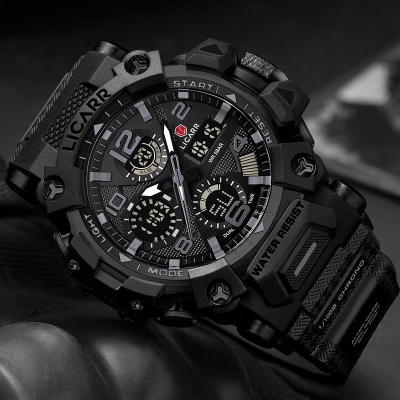 שעון LICARR היוקרתי: דיוק ספורטיבי, אלגנטיות ללא תחרות – תמונה 2