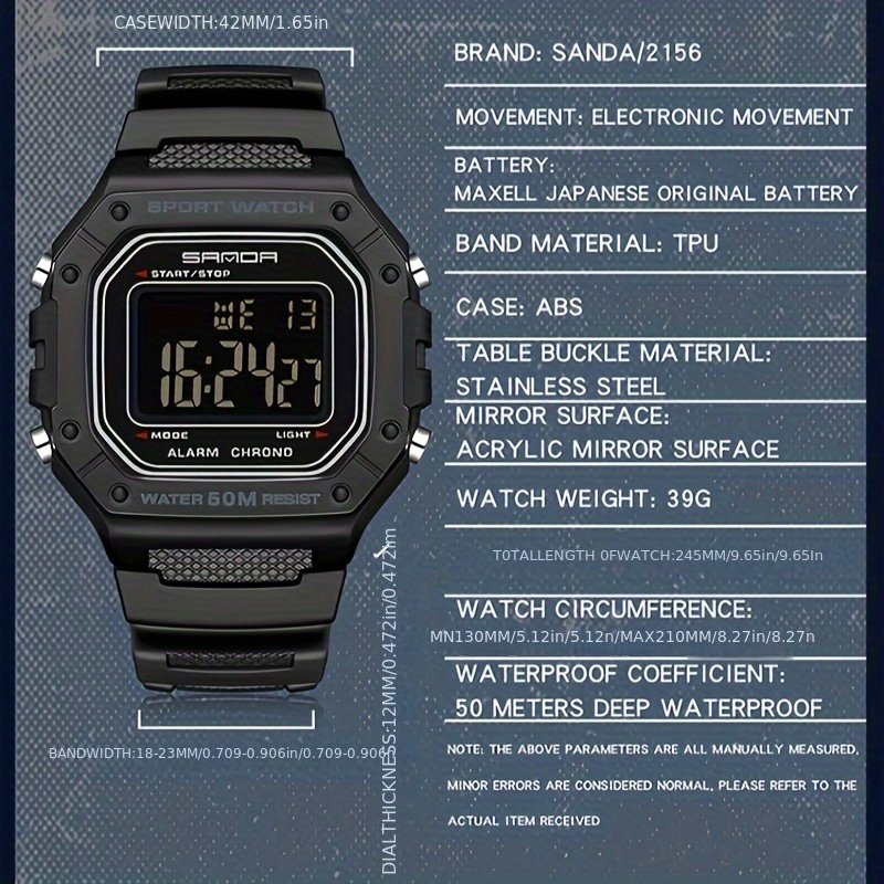 שעון סאנדה הספורטיבי: ביצועים עליונים פוגשים אלגנטיות מודרנית! – תמונה 2