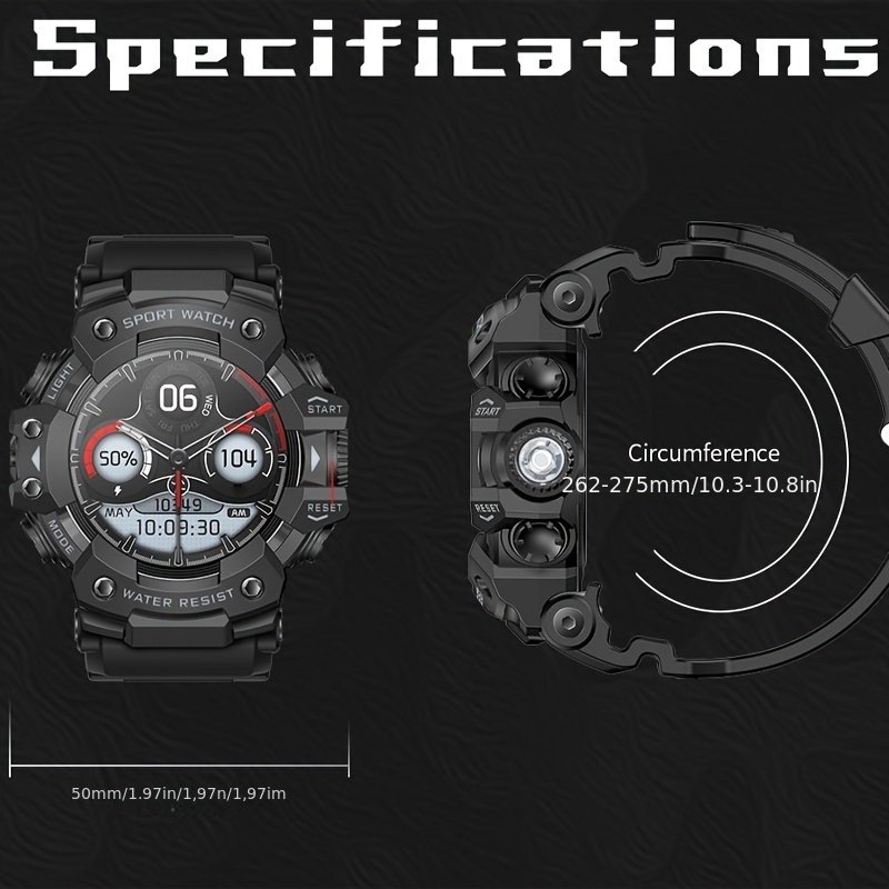 2025 Men's Smartwatch: Style, Connectivity, and Unparalleled Tracking! - Image 2