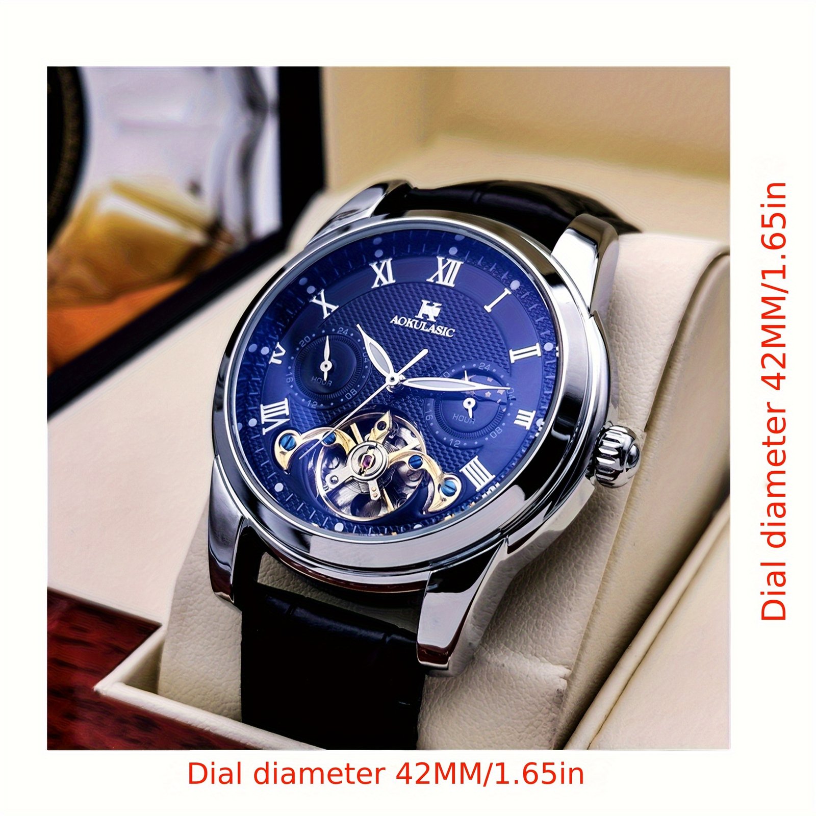 שעון הטורביון האוטומטי: פסגת היוקרה והעיצוב שובה הלב! – תמונה 4