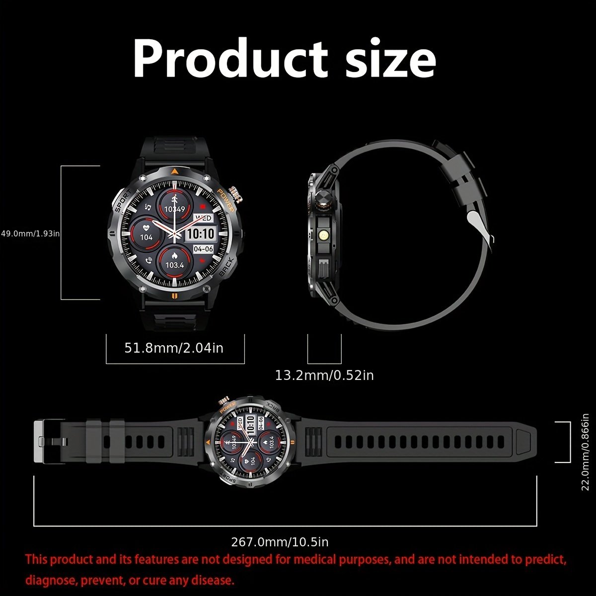 שעון חכם COIUSOR: העולם שלך על פרק כף היד! – תמונה 10