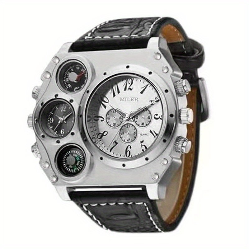 שעון הגבר האלגנטי: שלוט בזמן העולם מפרק כף ידך! – תמונה 7