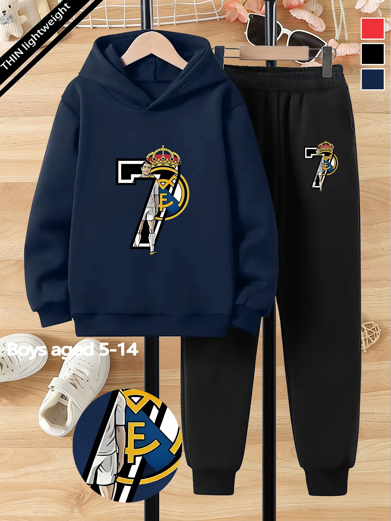 Young Champions' Style: Soccer Kit for Tomorrow's Stars! - Image 4