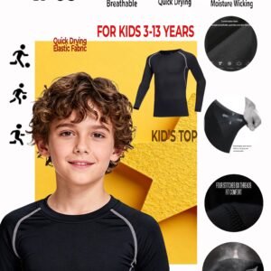 חופש תנועה ויובש קבוע: החולצה המושלמת לילדיכם לפעילות מתמשכת!