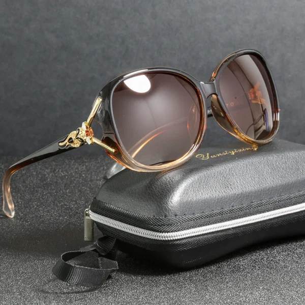 YUNSIYIXING Polarized Women's Sunglasses Fashion Brand Butterfly Sun Glasses UV400 Mirror Anti-Glare Eyewear Accessories 8842 - Image 4