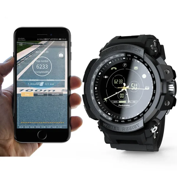 MK28 intelligent sports watch men's mountaineering Bluetooth watch outdoor step counting Bluetooth 4.0. - Image 4