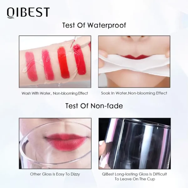 Hot Velvet Matte Nude Lip Gloss Sexy Long Lasting Non-stick Cup Nude Red Liquid Lipstick Waterproof Make-up for Women Cosmetic - Image 6