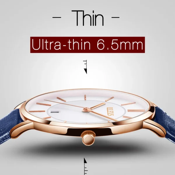 OLEVS 5869 Men's Watch Top Brand Luxury Waterproof Ultra Thin Date Clock Male Steel Strap Classic Quartz Watch Business Watches - Image 2