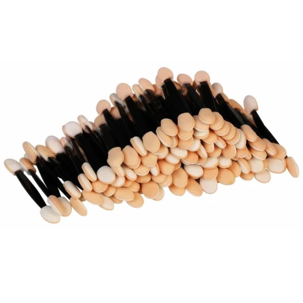 5/30/50/100PCS Disposable Eyeshadow Brush Dual Sided Sponge Nylon Sets Make up Eye Shadow Brushes For Cosmetic Applicator Makeup - Image 6