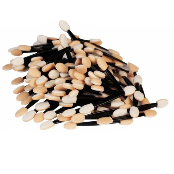 5/30/50/100PCS Disposable Eyeshadow Brush Dual Sided Sponge Nylon Sets Make up Eye Shadow Brushes For Cosmetic Applicator Makeup - Image 5