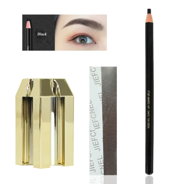 4 In 1 Duckbill Waterproof Eyebrow Pencil Sharpener Microblading Brow Design Pencil Tip Thin Tool Permanent Makeup Accessory PMU