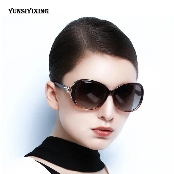 YUNSIYIXING Polarized Women's Sunglasses Fashion Brand Butterfly Sun Glasses UV400 Mirror Anti-Glare Eyewear Accessories 8842 - Image 2
