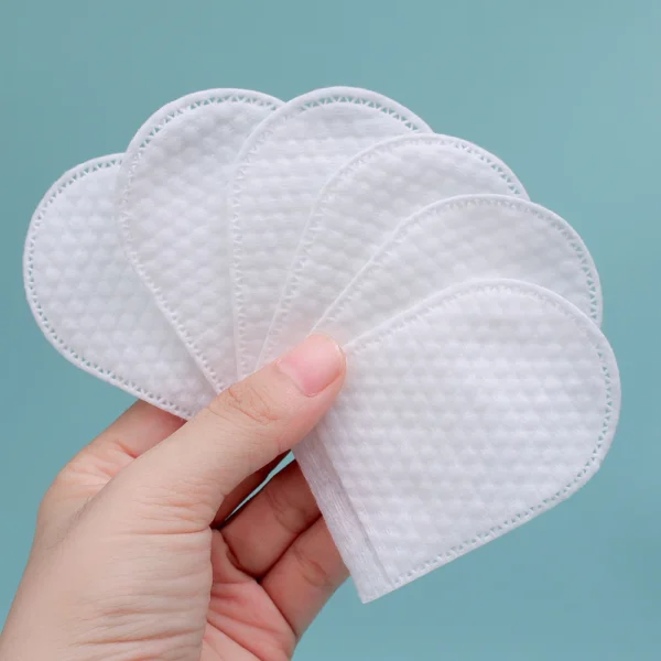 120PCS Makeup Removal Cotton Pads Hand-insert Disposable Makeup Accessories Remover Practical Face Soft U-shaped Remover Paper - Image 5
