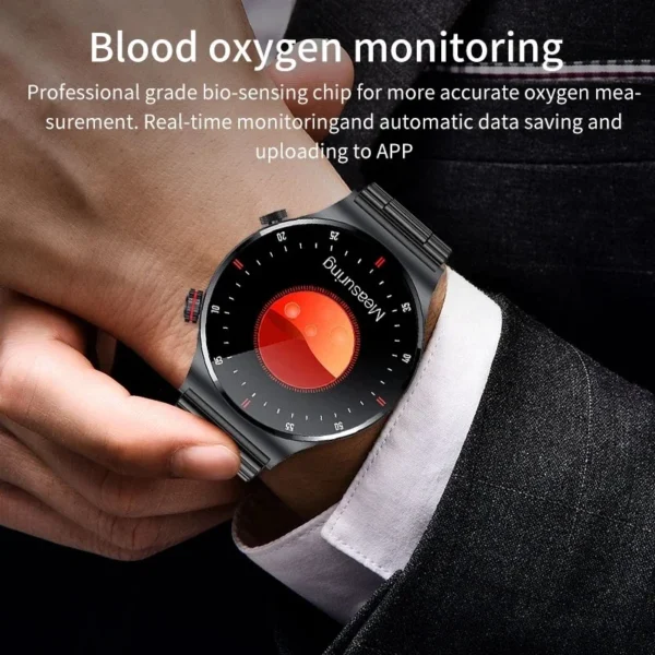 ECG+PPG Bluetooth Call Smart Watch 2025 Men AMOLED Full Touch Sports NFC Watches Men Smartwatch Waterproof For Android Ios - Image 4