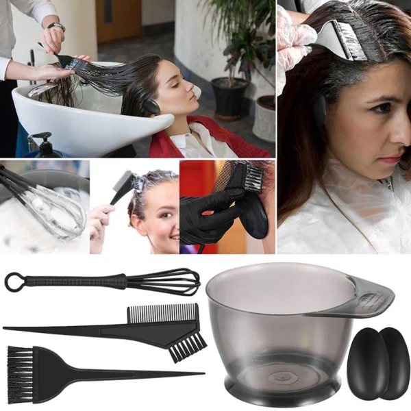 New Colour Bowl Hairdressing Black Hair Coloring Bowl for Hair Dying Dyeing Bowl for Hair Dye Hairdressing Paints RFW01 - Image 2