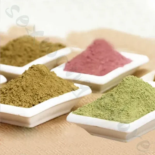 Pure Natural Plant Indian Henna Powder Hair Dye Black Brown To Cover White Hair, Protect and Repair Hair 250g/500g - Image 3