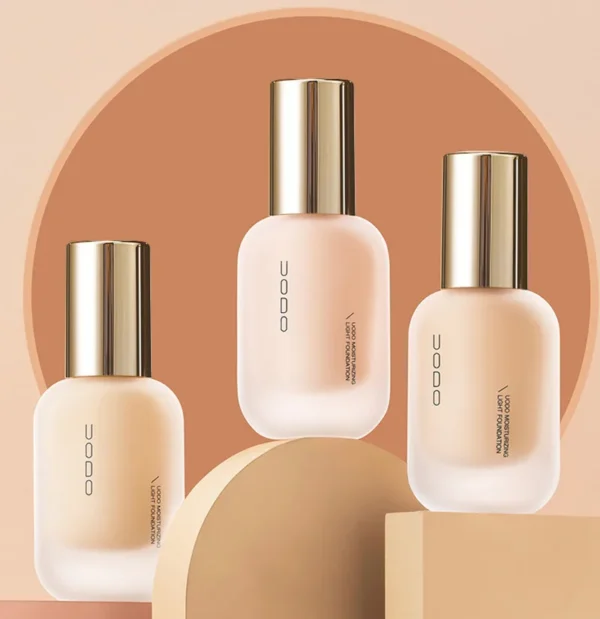 UODO Matte Face Make Up Liquid Foundation Primer Oil Control Hydrating Moisturizing Concealer Skin Care Long-lasting - Image 4