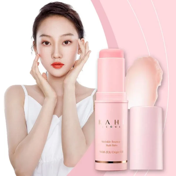 1/3/5PCS KAHI Collagen Multi Balm Stick Anti-wrinkle Bounce Moisturizer Brighten Dull Skin Tone Cream Skin Care Hydrating Primer - Image 2