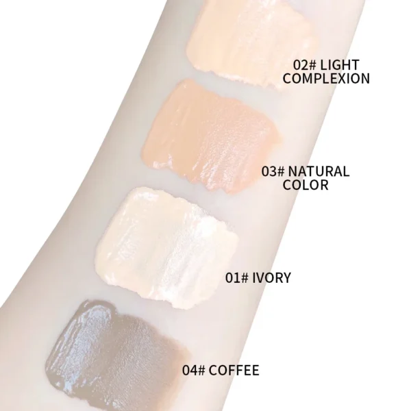 4Color Liquid Contouring Concealer Cream Makeup Waterproof Moisturizing Lasting Cover Ae Dark Circles Foundation Face Cosmetic - Image 6