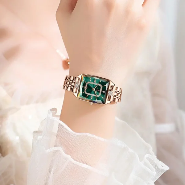 POEDAGAR Luxury Watch For Woman Waterproof Calendar High Quality Ladies Watch Stainless Steel Quartz Women's Watches Elegant+Box - Image 5