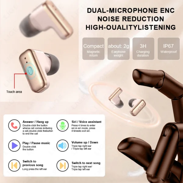 LIGE Fashion Smartwatch Women Health Sleep Monitor Bluetooth Call 360*360 HD Screen Reloj Sports Fitness Tracker Smart Watch Men - Image 6
