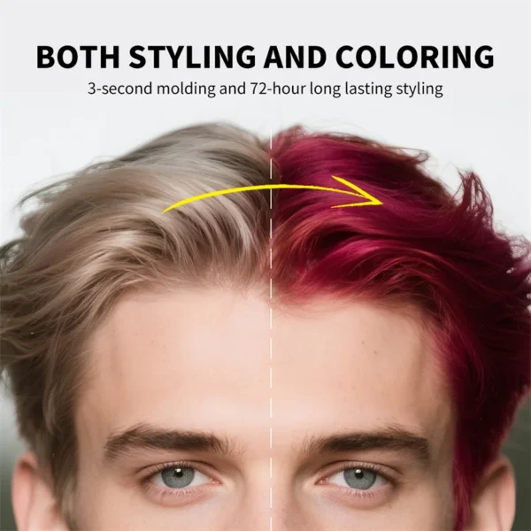 SEVICH 13 Colors DIY Hair Colour Wax Long Lasting Easy To Wash Hair Dye Mud Temporary Hair Colour Cream Hair Styling Hair Paste - Image 3
