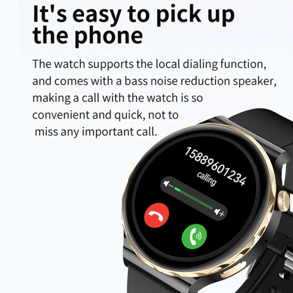 2024 For Huawei ECG+PPG Fashion Smart Watch Women Heart Rate Monitoring Waterproof Bluetooth Call Smart Watch Ladies For GT3 PRO - Image 6