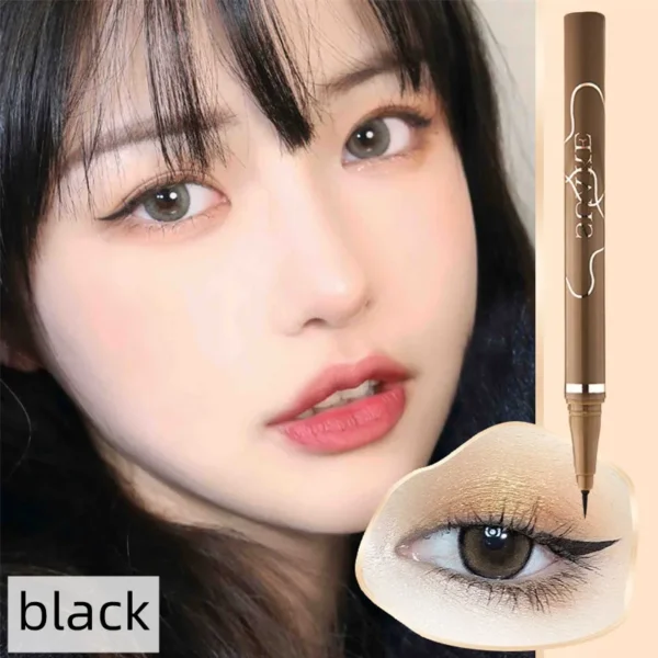 Ultra Thin Black Brown Lower Eyelash Eyeliner Pen Waterproof Lasting Smooth Lying Silkworm Eyes Liner Pencils Eye Makeup Tools - Image 6
