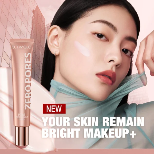 O.TWO.O 2pcs Face Makeup Set Primer Air Cushion BB Cream Invisible Oil-control Pore Soft Focus Long-lasting Brightskin Cosmetics - Image 4