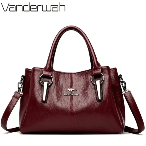 High-quality Soft Leather Luxury Handbags Women Bags Designer High-capacity Ladies Crossbody Hand Bags for Women 2024 Sac A Main - Image 6