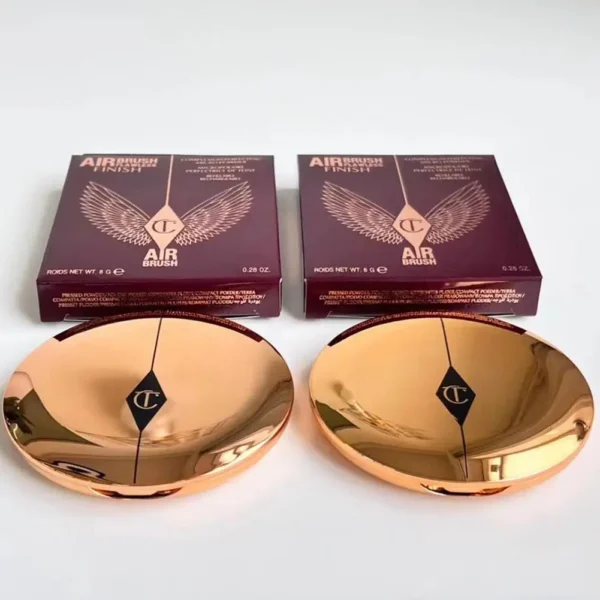 Mini Setting Powder Oil Control Long-lasting Compact Brighten Powder Waterproof Natural Brighten Skin Soft Foundation Cosmetics - Image 2