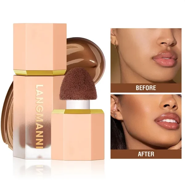 Liquid Contour Stick Natural Matte Highlighters Nose Shadow Cream Lasting Contouring Brighten Highlighter Face Makeup Cosmetics - Image 3