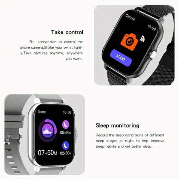 Smart Watch For Men Women Gift For Xiaomi Full Touch Screen Sport Fitness Watches BT Call Digital Smartwatch Wristwatch 2024 New - Image 5