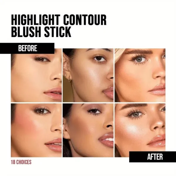 Moisturizer Contour Concealer Foundation Waterproof Face Corrector Full Cover Dark Circles Contour Stick Primer Pen Cosmetics - Image 3