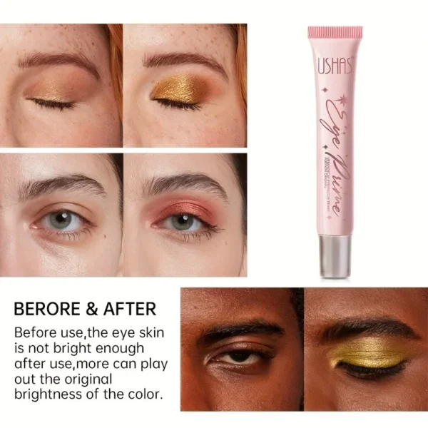 Long Lasting Eye Primer Concealer Cream for Face Makeup Natural High-Gloss Effectiveness Concealing Beauty Essential - Image 2