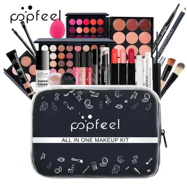 POPFEEL All In One Makeup Kit for Women Full Kit Set, All in One Makeup Sets Include Eyebrow Eyeliner Eyeshadow - Image 3