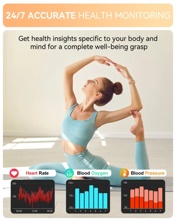 Karchilor 2025 Smartwatch, 1.85 High-Definition Large Screen, Women'S Fitness Tracker, Men'S Ip68 Waterproof, Sports Watch - Image 5