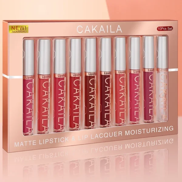 10/6 PCS Lipstick Set Matte Nude Liquid Lip Stain Makeup for women Non stick Cup Lip Gloss Waterproof Long lasting Cosmetics - Image 2