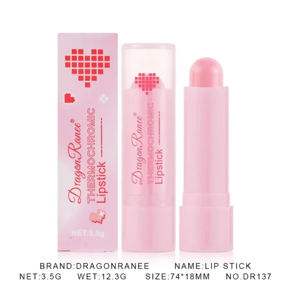 Dragon Ranee New Moisturizing Color Change Lipstick Lasting Hydration Repair Lip Anti Crack Lip Balm Hot Sales Cosmetics 3.5g - Image 5