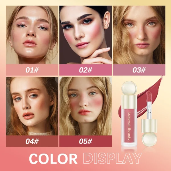 Blush Liquid Blusher Real Makeup Blush Matte Palette Blusher Cosmetics Products Liquid Cream Stick Pink Face raremakeup Beauty - Image 2