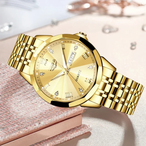 LIGE Fashion Quartz Wristwatches Casual Sport Military Watch For Women Top Brand Luxury Waterproof Watch Ladies Relogio Feminino - Image 2