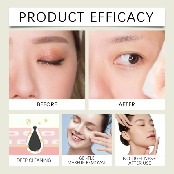 Cleansing Oil Removes Facial Makeup, Dirt,and Oil,purifies Pores,nourishes,moisturizes,brightens,and Removes Makeup Skincare - Image 3