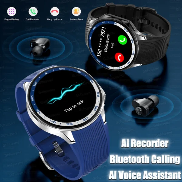 For Huawei Xiaomi New 32G RAM Memory Smart Watch Men 1.43 inch Local Heart Rate Bluetooth Call AMOLED 466*466 HD SmartWatch Man - Image 4